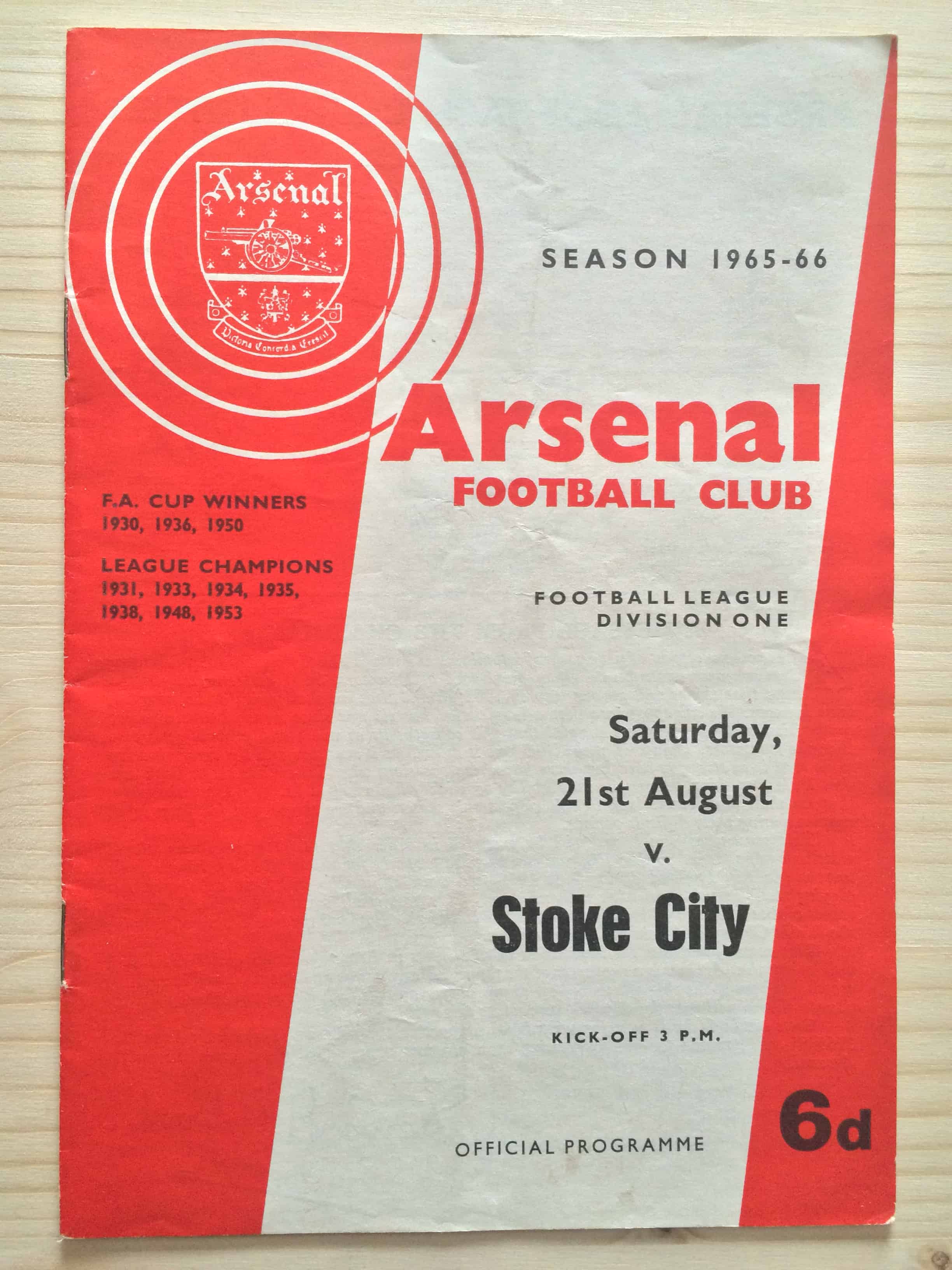 Arsenal FC v Stoke City FC